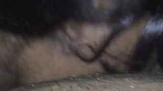 Sucking Daddy Dick while her Baby Cries