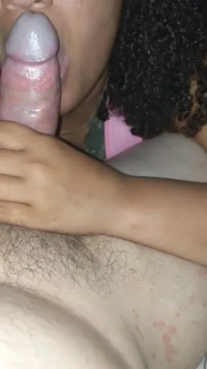 Ebony Gf Suck - Free Black Girlfriend knows how to Suck Big White Cock Porn Video - Ebony 8
