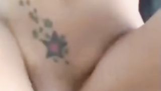 Black Guy Stretches out Barely Legal Pussy