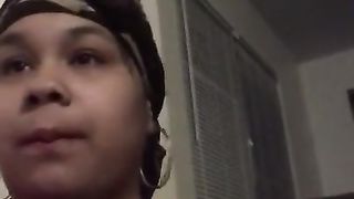 Smoking with RED LIPS ( yes I Argued with my Ex)