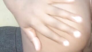 Showing my lewd plump cunt and anal