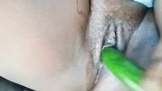 Screwed myself with a cucumber ????????????????