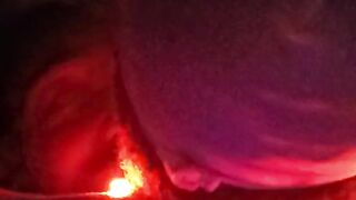 Having so much joy banging in the lights