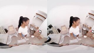 Latin chick Playgirl Sofi Vega Craves to Screw Instead of Decorating - Virtual Real Porn