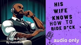 Audio Solely His Wife Knows How To Ride Jock Valuable
