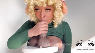 Isabelle Fiends for Your Jock (Sloppy Blow-Tit job)