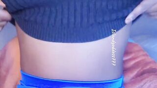 Solo black cunt plays until oozing cream full episode on OF