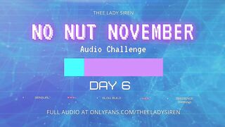 No Nut November Audio Defiance Day 6