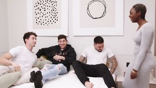 My Roommate Ebonhy Craves A Spanish Party With The Bud Brothers