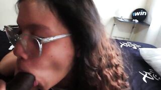 I discover my stepdaughter in her pajamas in daybed and this babe just desires my ebony knob