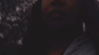 Flashing my bazookas in public