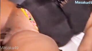 This babe was sitting enjoying my large weenie that babe couldn't hide the sweetness