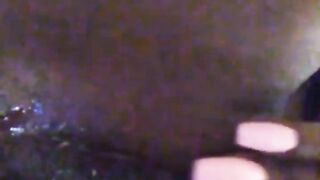 Creamy milkshake selfie