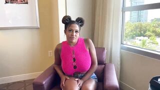 Your Girlfriend's Thick Little Sister Removes The Fuck-rubber So U Can Creampie Her