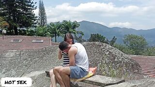 My little stepsister asks me to pass her the towel as an excuse to bang her hard and cum nicely.