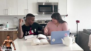 Latin babe big beautiful woman Gets Dicked Down For Being A Great Study Buddy