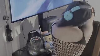 Playing Call of Duty