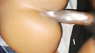 French Black - tiny French hotty backshot compilation