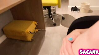 I banged her vagina during the time that that babe watched the national news