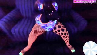 BARBIE'S RAVE!!! (PINK KANDI XXX)