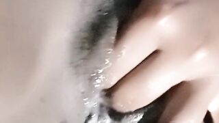 Oozing Creampie and squirt for my dad