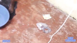 BLACK CHRISTINE TAKING A WASHROOM, BULKY TWAT LARGE TITIES WOMEN