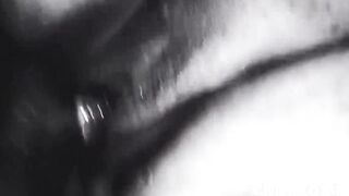 Black Cunt Screwing B&W