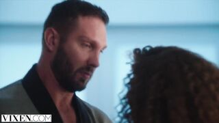 VIXEN Marvelous Cecilia can't resist her bad-hunk client