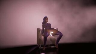 Sombra Double Sex tool Music Movie scene - Overwatch Parody