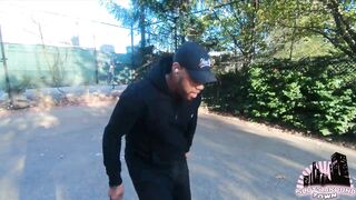 Dancer wishes to show his moves to playgirl in the park