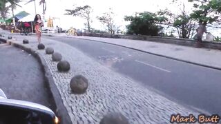 Agatha Reis from Minas Gerais paid for the ride with her taut butt