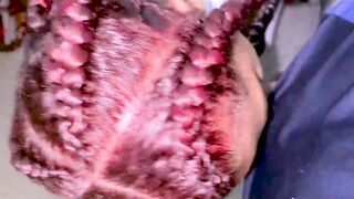 Punk hotty with black butt comes to my abode just 'cuz this babe wishes me to cum on her face