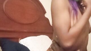 I MADE THIS LIL NAUGHTY FLOOZY RIDE MY JOCK TIL I CUM!!!