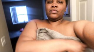 Mistresse Trina Foxx makes her Beta Hunk sissy male licks her large booty 'coz this chab's a petite rod loser