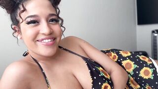 Ebony Step Sister Wishes Lots Of Creampies ~ FunsizedMegan