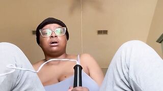 HAWT SLUTTY & CURLY Black Playgirl Squirts for U