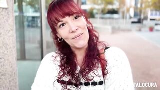 PutaLocura - Older redhead Isis Ebony chats with Torbe and screws him in caught