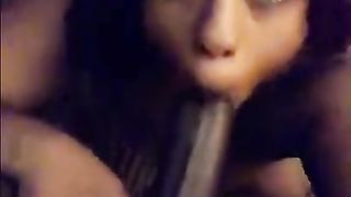 CHERISE ROZE SUCKING AND FUCKING BBC HUGE CUMSHOT