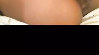 Scope Hoe Play Hairy Pussy with Lip Gloss