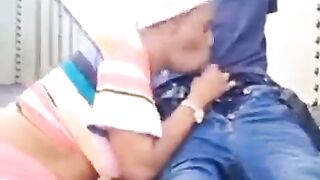 Outdoor fucking with my step sister's ally