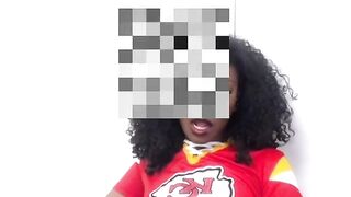 Masturbating at Superbowl Party