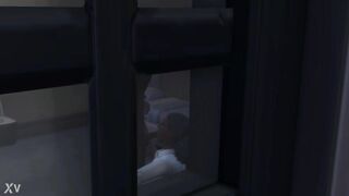 Voyeur Life - Inmate watching C.O. suck one more inmate weenie caught the entire thing fortunate dwarf