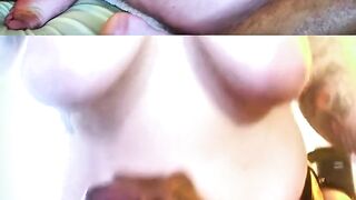 Large titty punk bangs the cum out of BBC