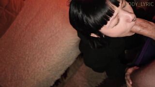 Hotty alternative teen enjoys biggest rod and creampie