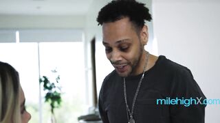 Larger The Ebony Penis, Larger Her Smile