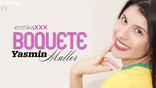 Unreleased clip of the nymphet Yasmin Muler giving a blow job show!! Directed by Gozador nineteen