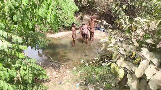 Curvy Brown skinned Black Willing to be devored at the Stream