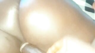 That babe gave me cow girl back shorts whilst this babe winning on ma knob making me nut on her ass