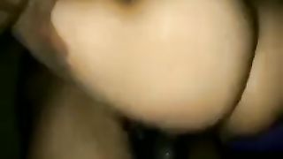 Lightskinned Girl Slides up and down HUGE BBC