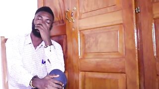 Pascalina CMR is copied to the office by 2 males 1st pendant to sign the partnership contract for a bridges construction market. Adultery in coaction